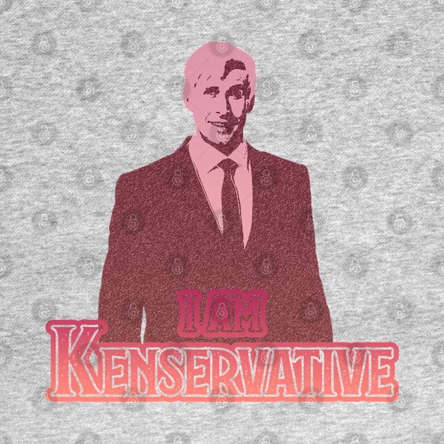 I Am Kenservative (Red): A Political Barbie Inspired Design by McNerdic